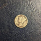 1921d mercury dime, semi key date coin, rare nice condition antique American coin