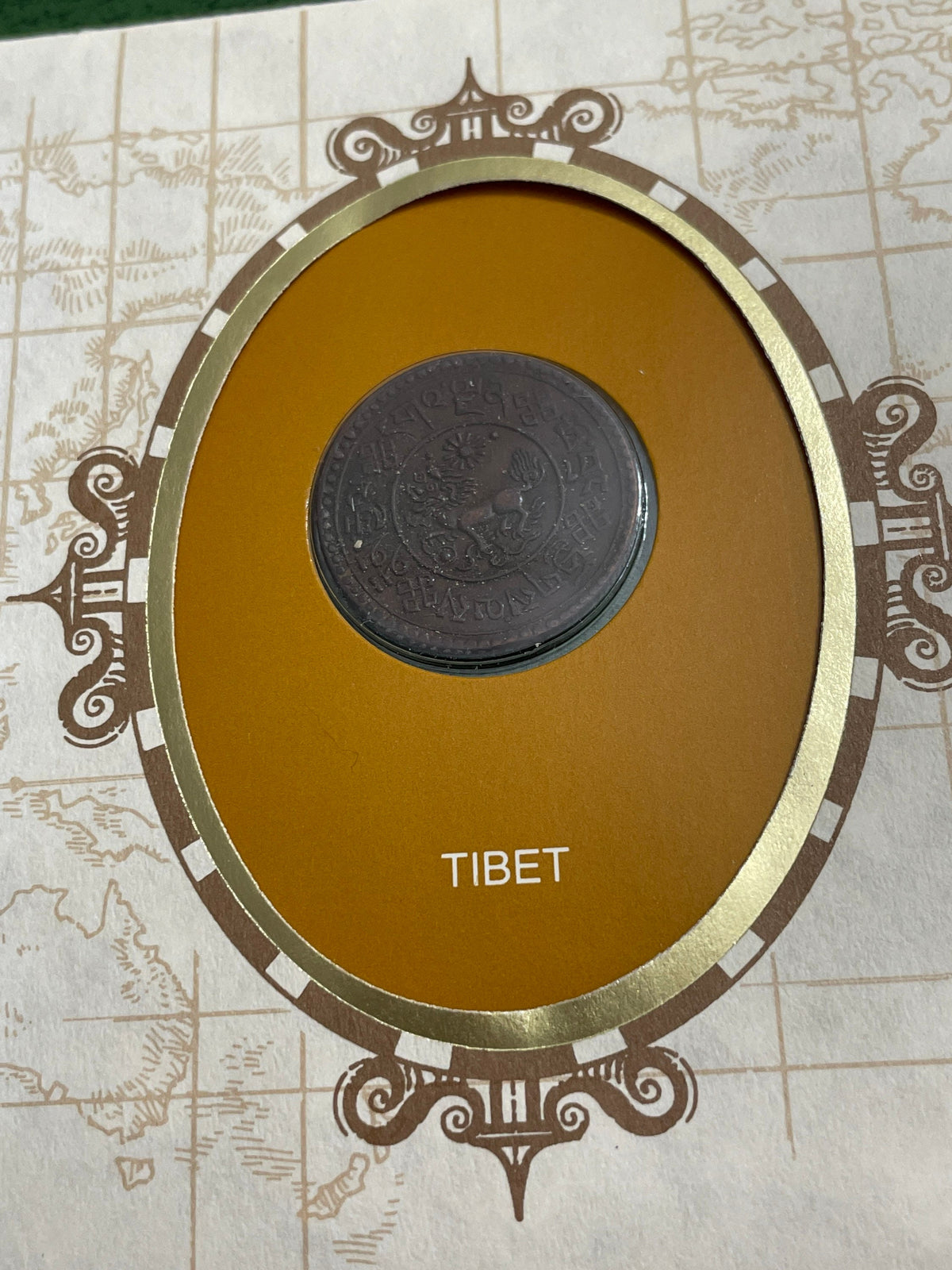 Tibet Shokang antique rare copper coin