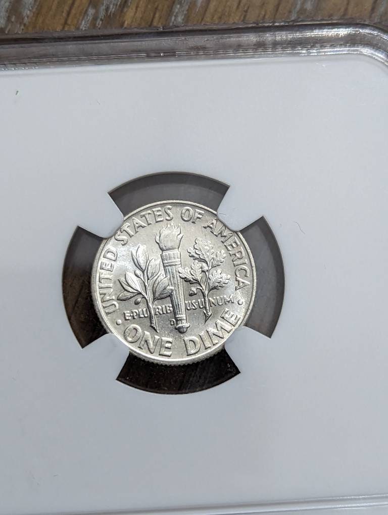 1964d silver dime and 1968s proof quarter