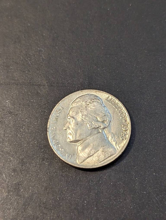 1943p war nickel high grade bu