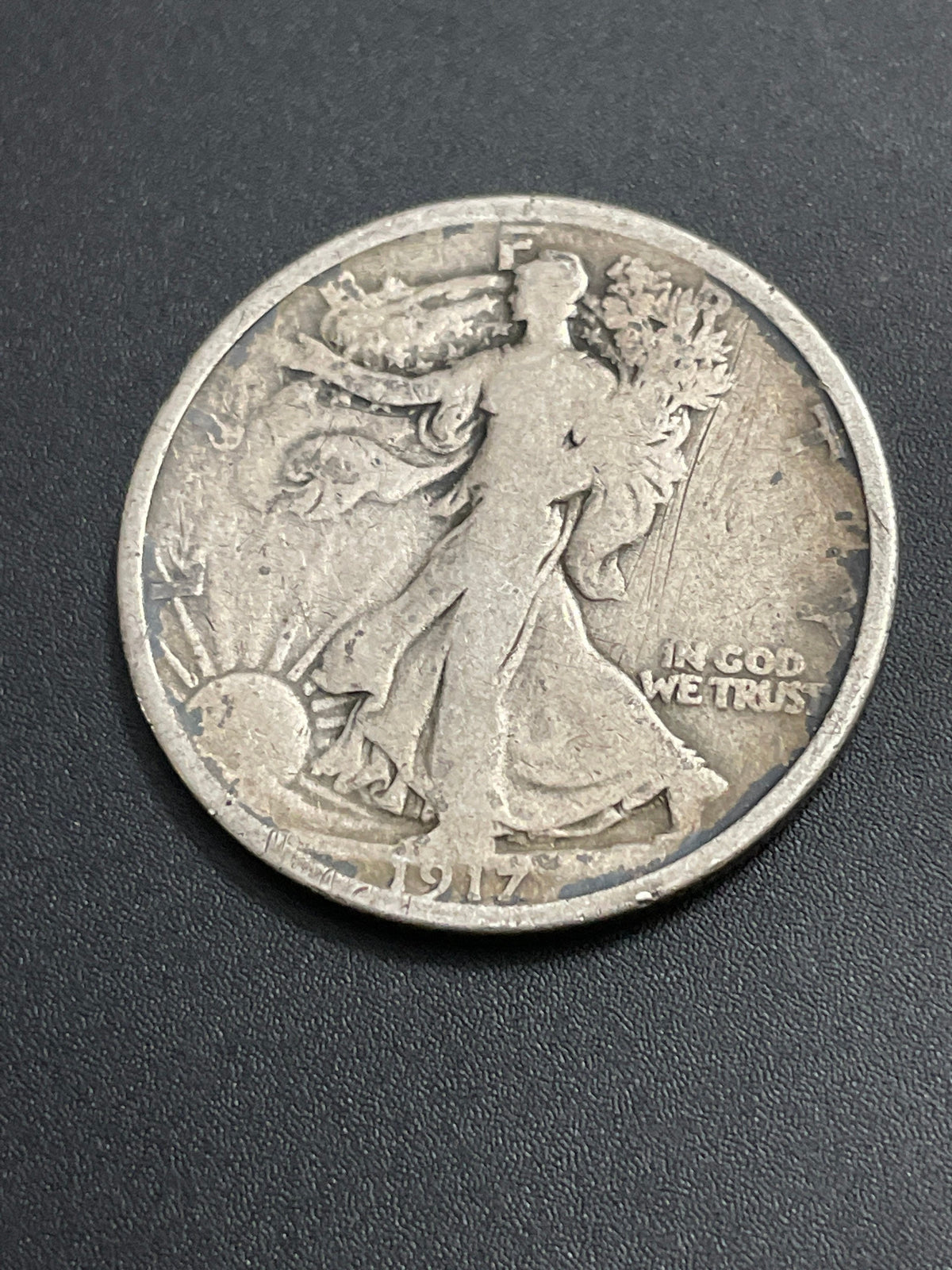 1917 Silver Half Dollar