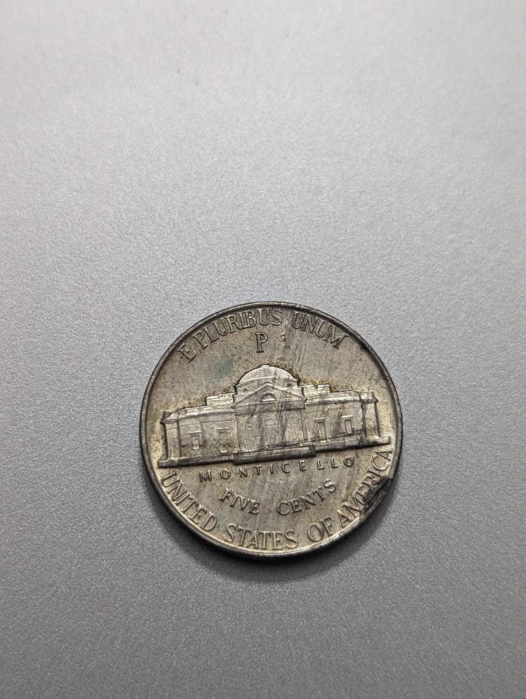 1942p and 1943p war nickels