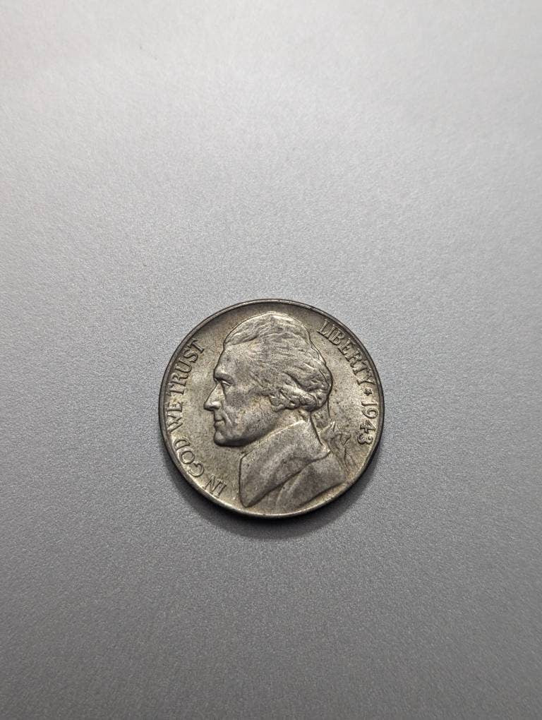 1942p and 1943p war nickels