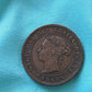 1886 canada queen Victoria large cent, better condition,  rare foreign coin