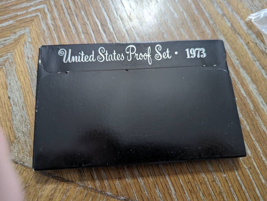 1973 us mint set, better date only place to find 1973 Eisenhower dollars, collectible 1970s mint proof set