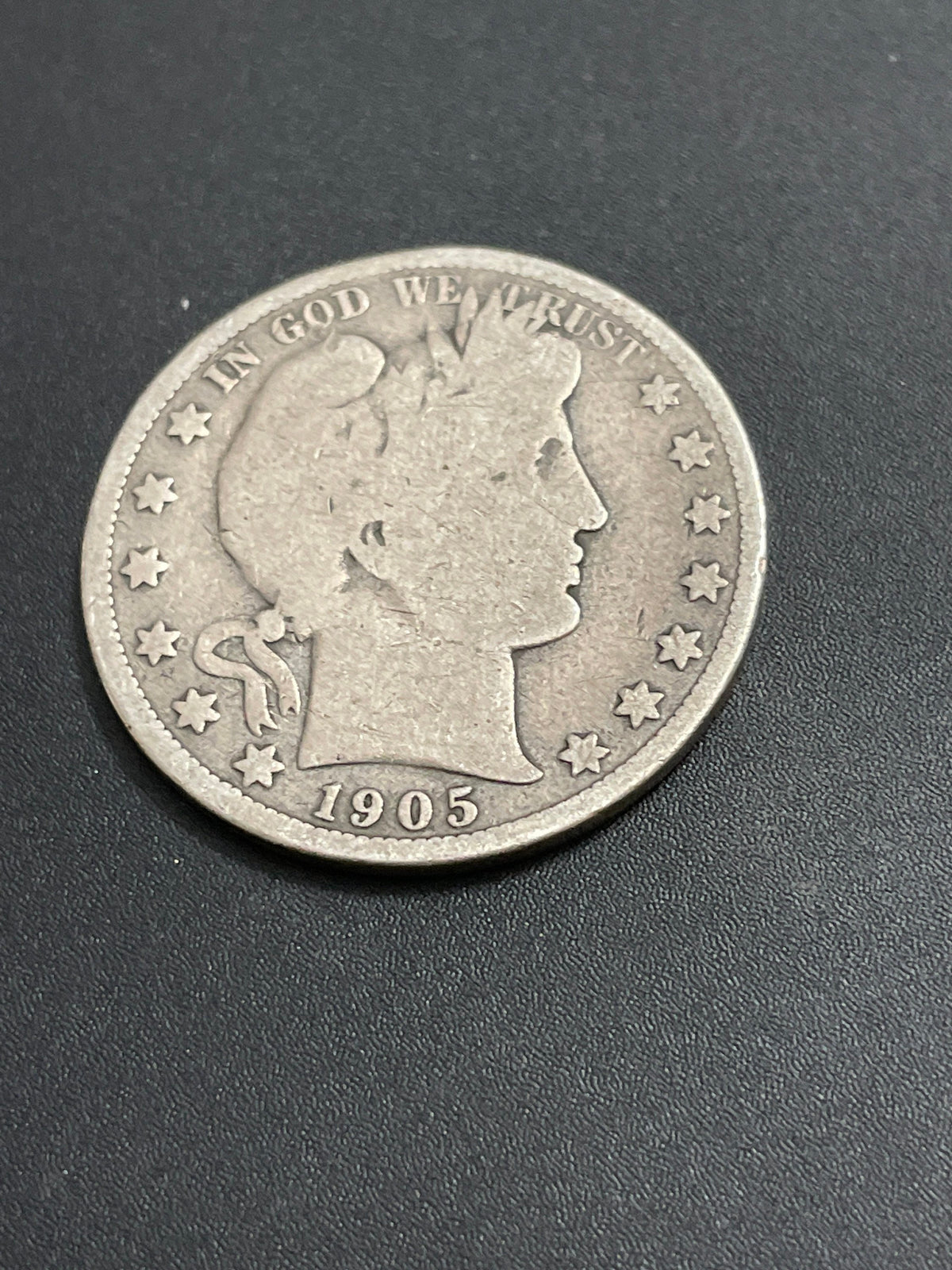 1905s Silver Half Dollar