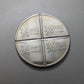 1 oz stage coach  Silver Round BU (1/4 oz Divisible) - Vintage .999 Silver bullion